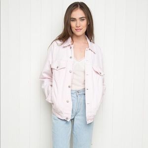 Light Pink Denim Jacket